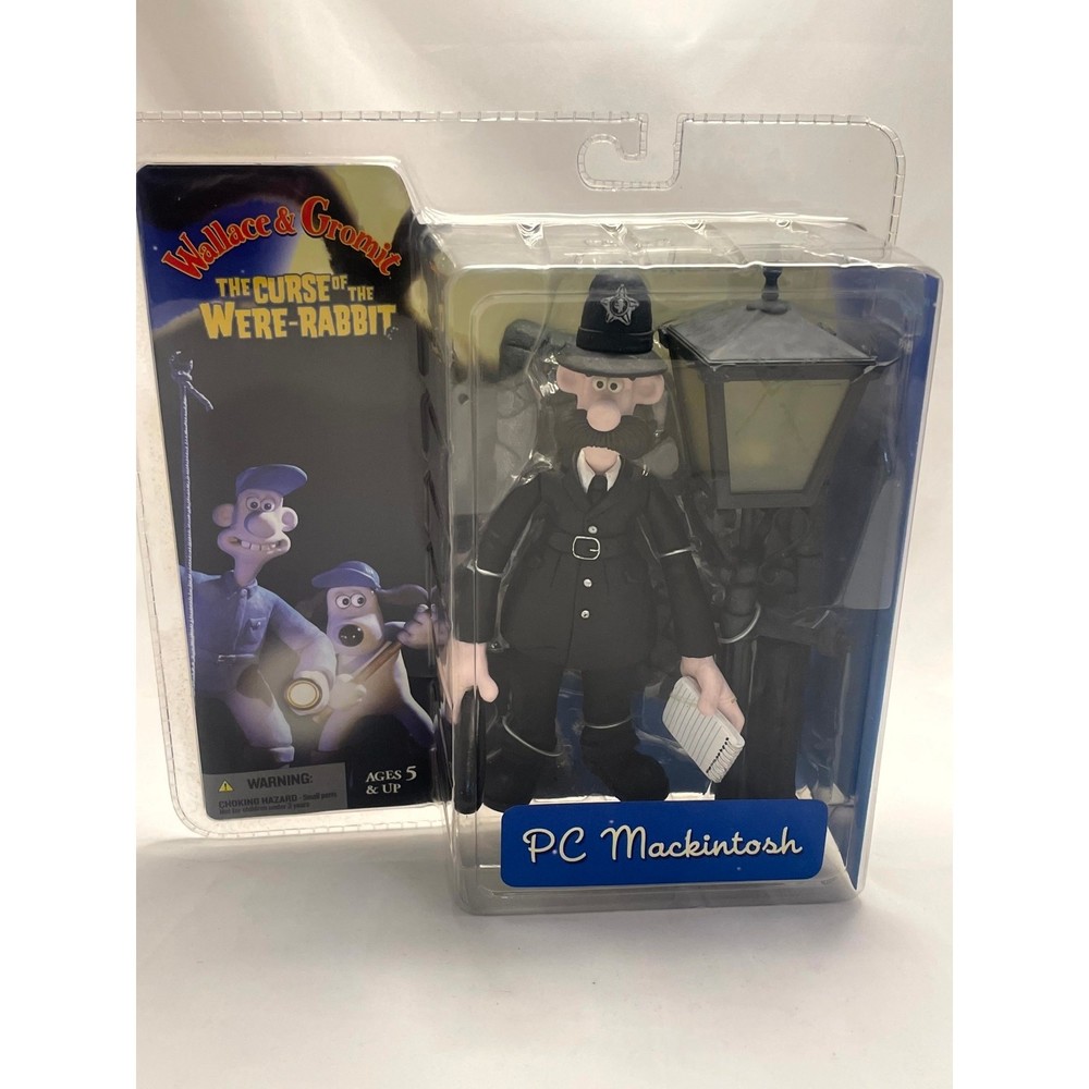 McFarlane Toys Wallace & Gromit Movie Curse Of The Were-Rabbit PC Mackintosh